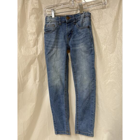 True Indigo Jeans Youth Size 6 Blue Slim Stretch Denim Straight Leg - Picture 2 of 5